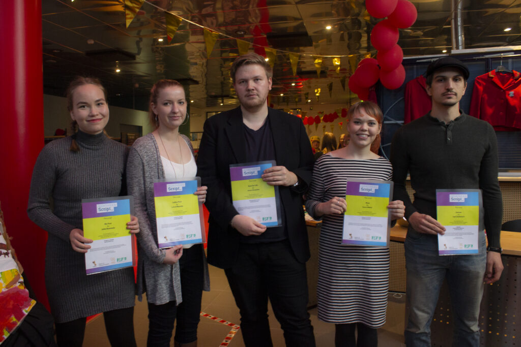 The finalists of Northern Script 2017.